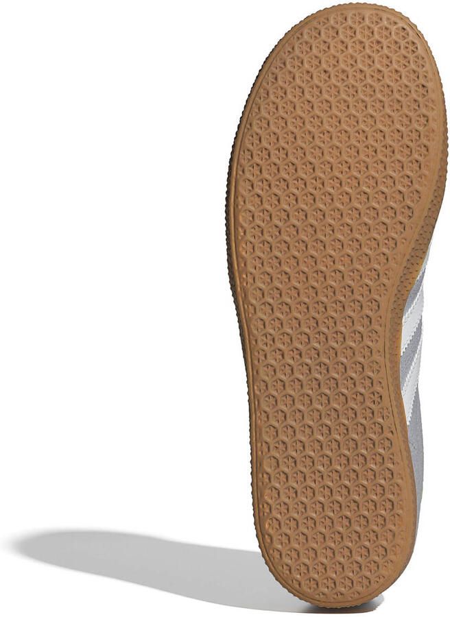 Adidas Originals Gazelle sneakers zilvergrijs groen wit