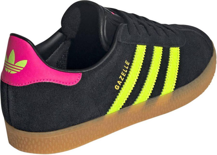 Adidas Originals Gazelle sneakers zwart geel roze - Foto 2