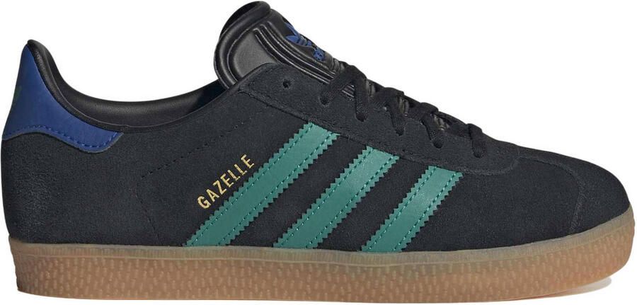 Adidas Originals Gazelle suède sneakers zwart groen