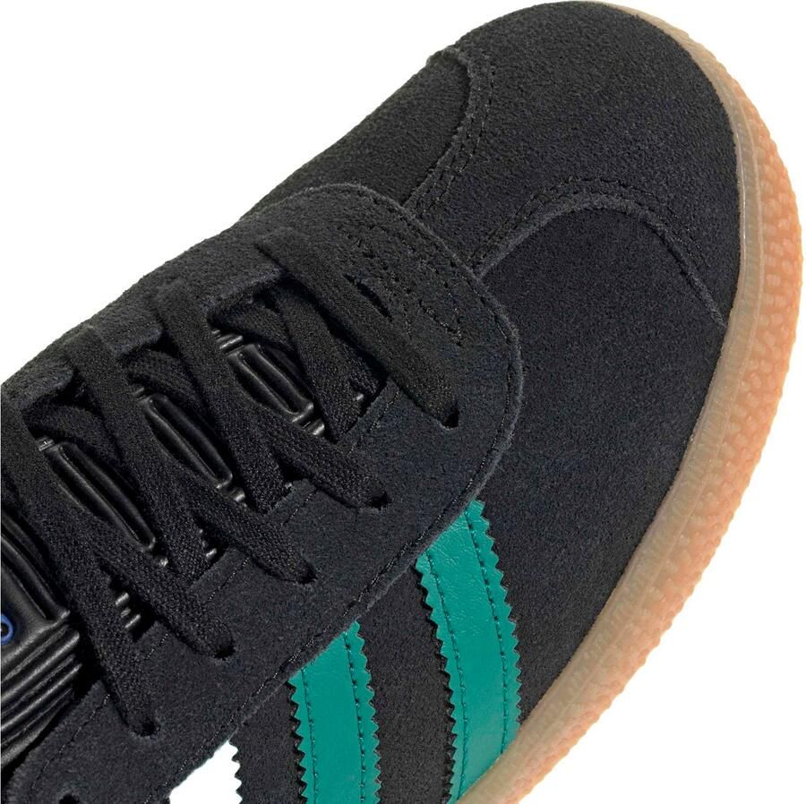 Adidas Originals Gazelle suède sneakers zwart groen - Foto 2