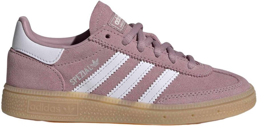 Adidas Originals Handbal Spezial suède sneakers roze wit