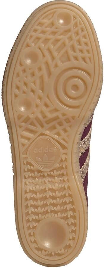 Adidas Originals Handball Spezial Bold suède sneakers donkerrood zand - Foto 3
