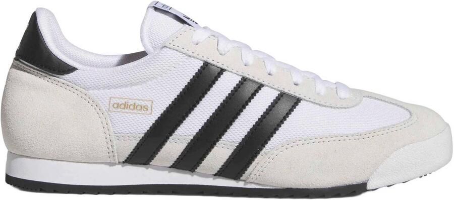 Adidas Originals R71 leren sneakers wit zwart