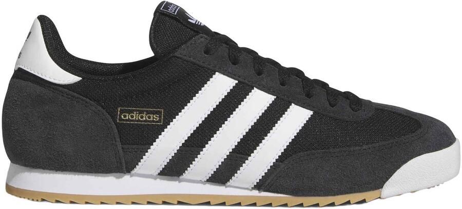 Adidas Originals R71 leren sneakers zwart wit
