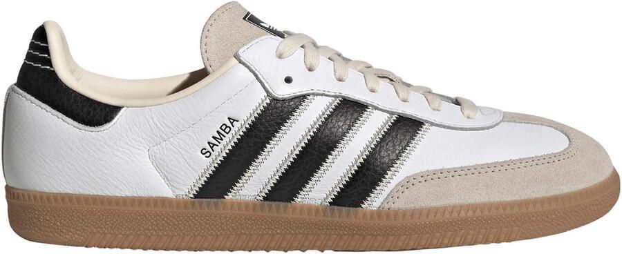 Adidas Originals Samba leren sneakers wit beige zwart