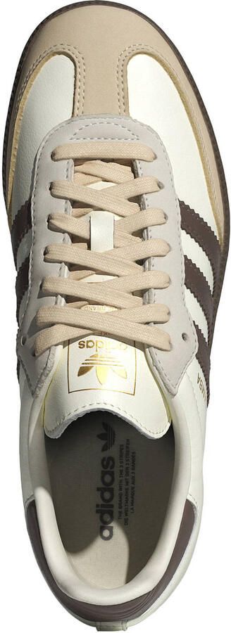 ADIDAS ORIGINALS Sneakers laag 'Samba' beige lichtbeige chocoladebruin wit - Foto 3