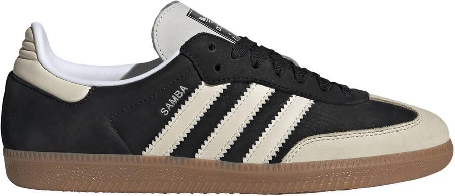 Adidas Originals Samba OG Schoenen Core Black Wonder White Silver Metallic- Core Black Wonder White Silver Metallic