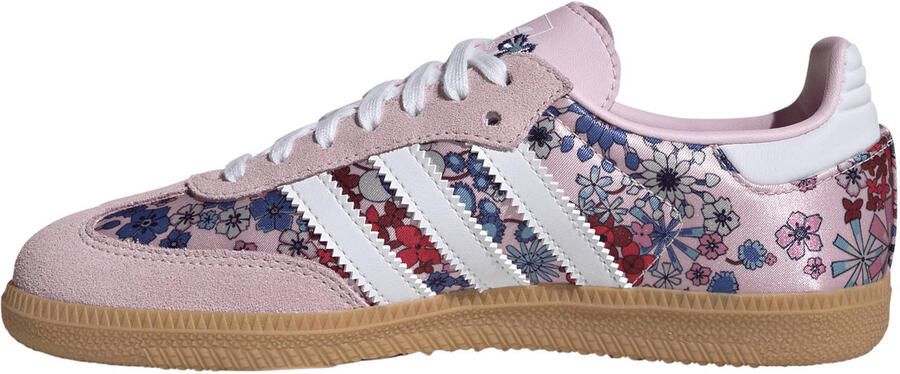 ADIDAS ORIGINALS Sneakers ' x Liberty London Samba OG' blauw rosa donkerrood wit - Foto 3