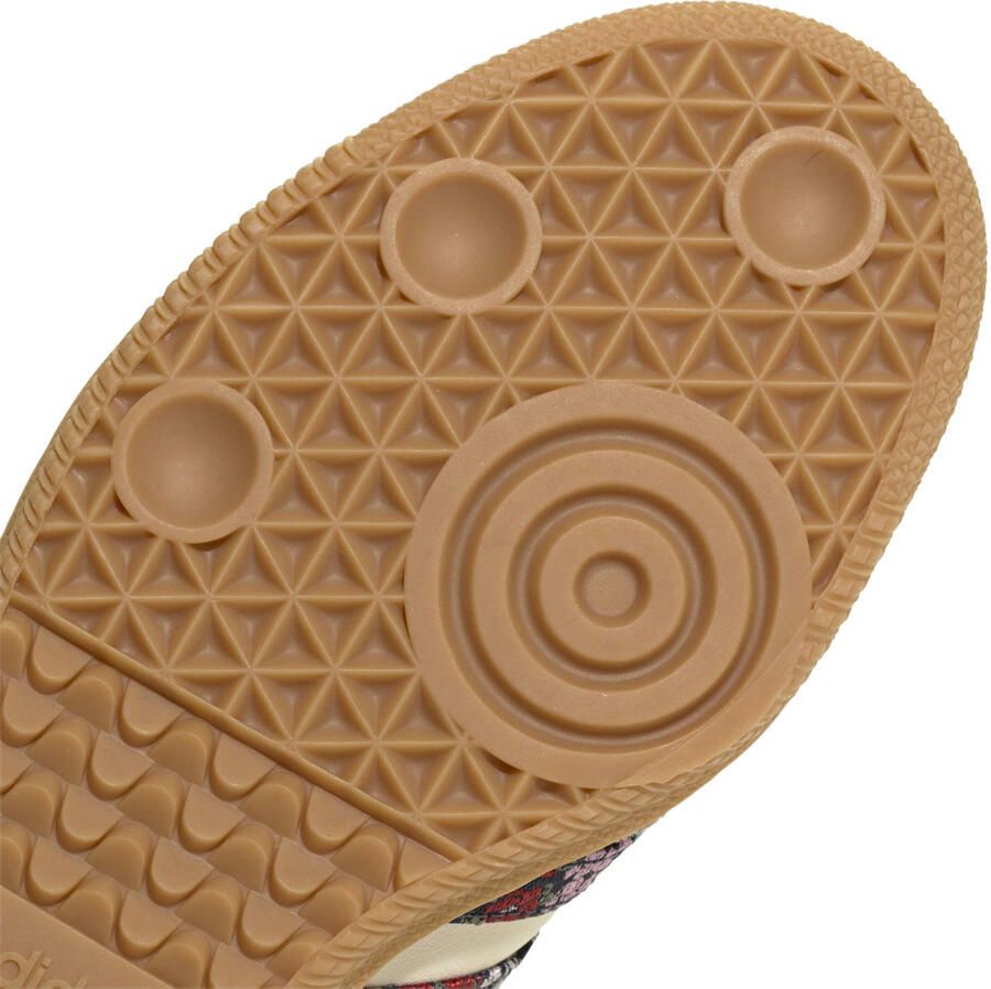 Adidas Originals Samba OG leren gebloemde sneakers ecru blauw Leer - Foto 3