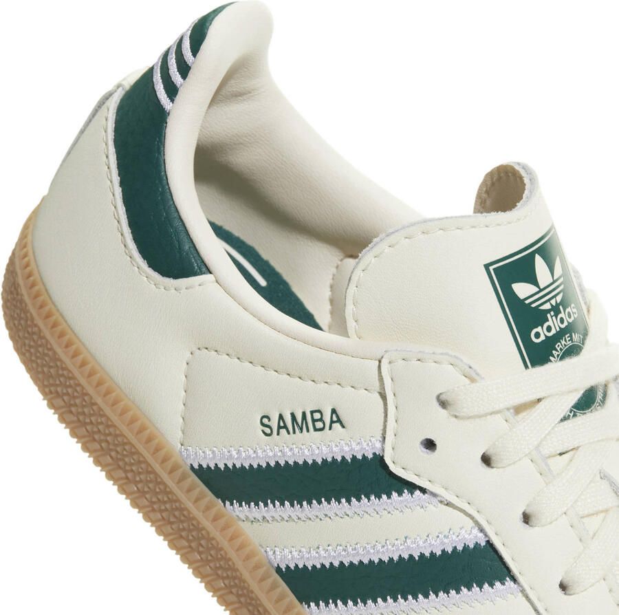 Adidas Originals Samba OG leren sneakers ecru groen - Foto 2