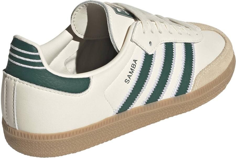 Adidas Originals Samba OG leren sneakers ecru groen - Foto 3