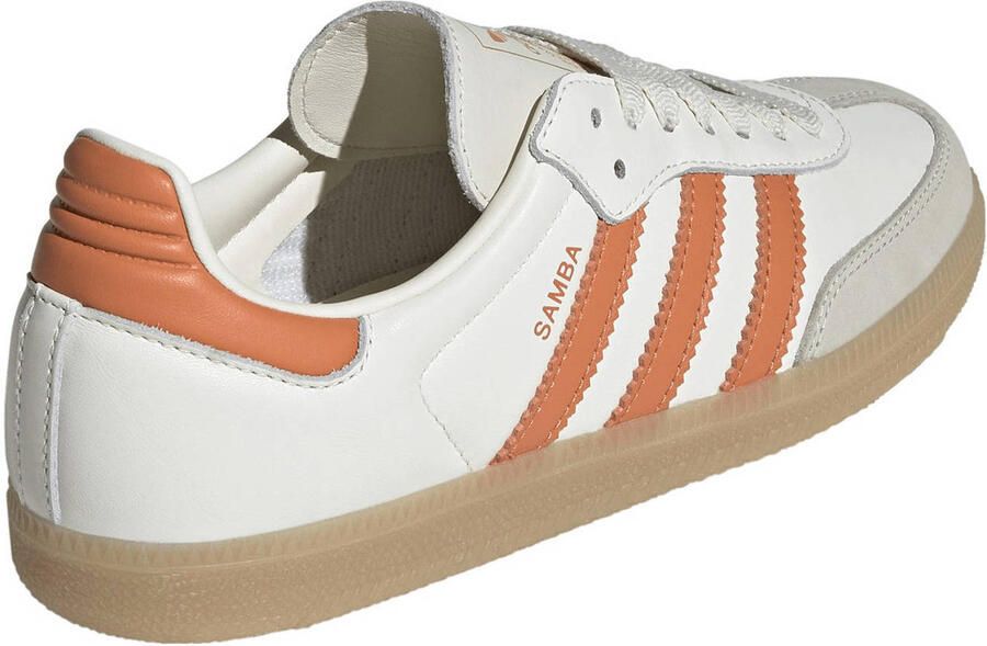 Adidas Originals Samba OG leren sneakers wit oranje - Foto 2