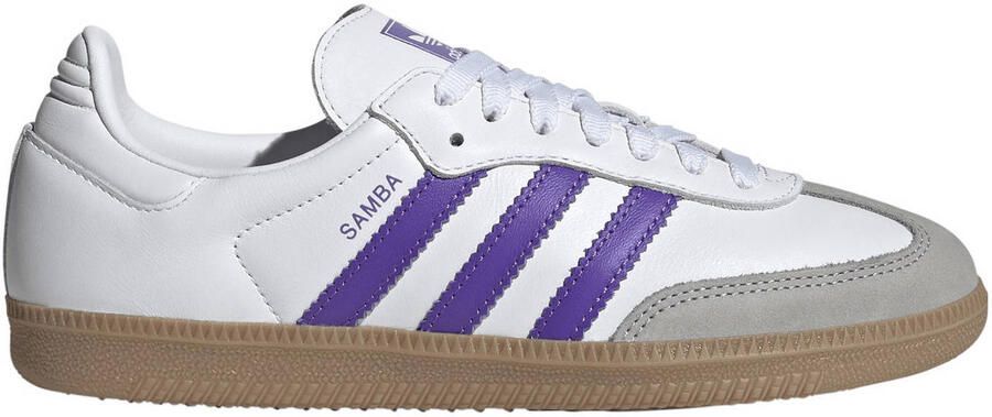 ADIDAS ORIGINALS Sneakers laag 'SAMBA' grijs lila wit