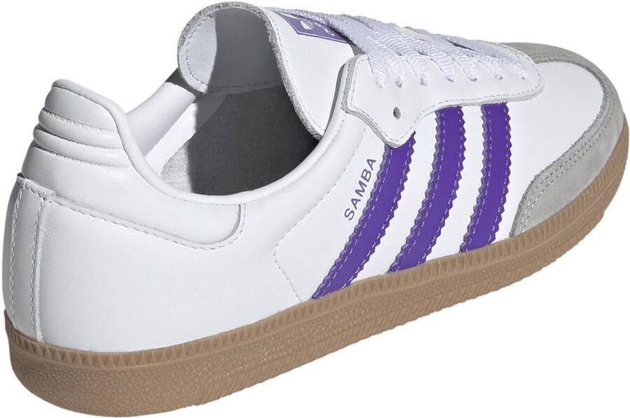 ADIDAS ORIGINALS Sneakers laag 'SAMBA' grijs lila wit - Foto 2