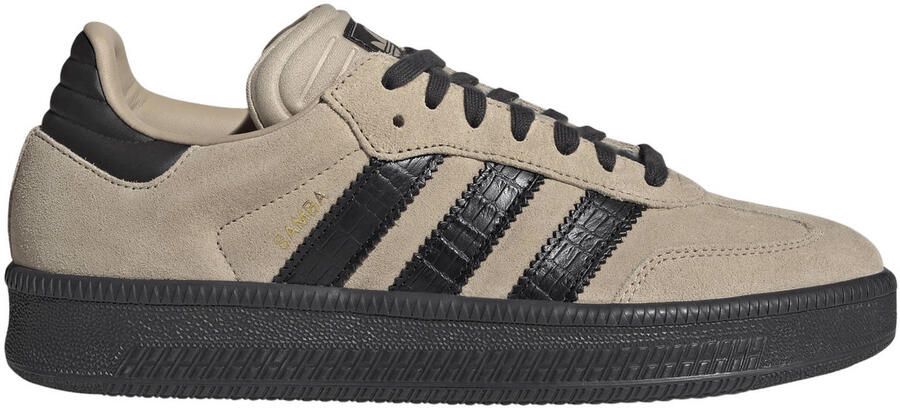 Adidas Originals Samba XLG leren sneakers zand zwart