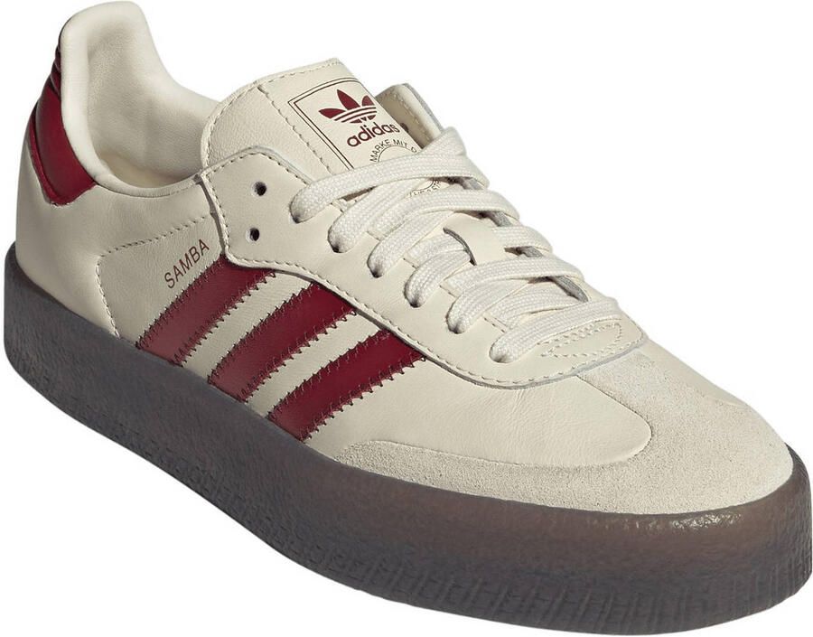 Adidas Originals Sambae sneakers ecru rood - Foto 3