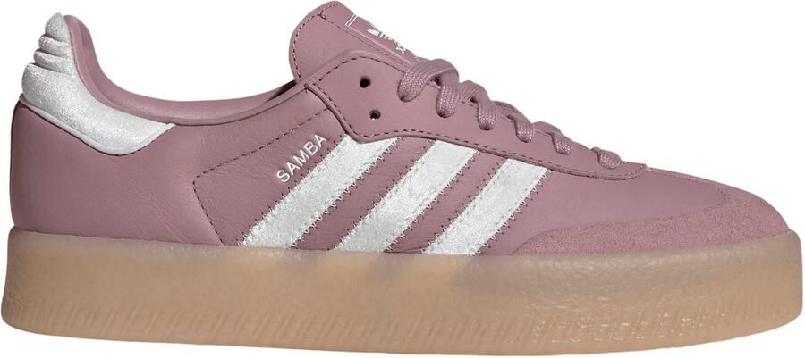 ADIDAS ORIGINALS Sneakers laag 'Samba' mauve wit