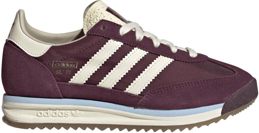 Adidas Originals SL 72 RS sneakers donkerrood ecru