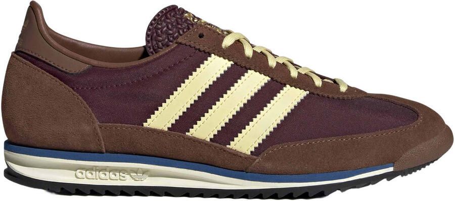 ADIDAS ORIGINALS Sneakers laag 'SL 72' ivoor kastanjebruin wijnrood