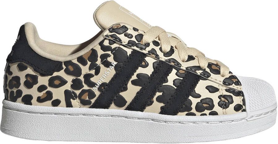Adidas Originals SUPERSTAR II sneakers zand zwart