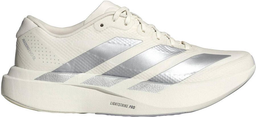 Adidas Performance Adizero EVO SL hardloopschoenen wit zilver