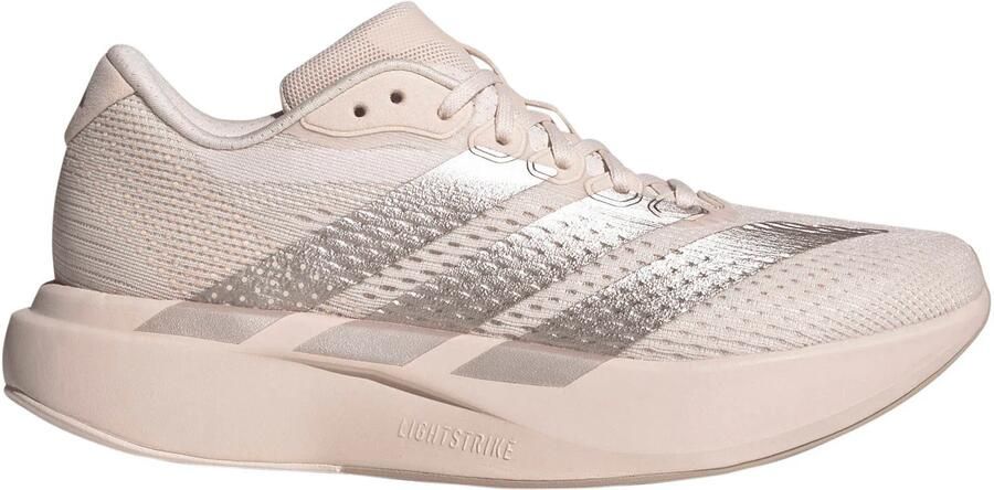 Adidas Performance Adizero Pacer hardloopschoenen lichtroze zilvergrijs