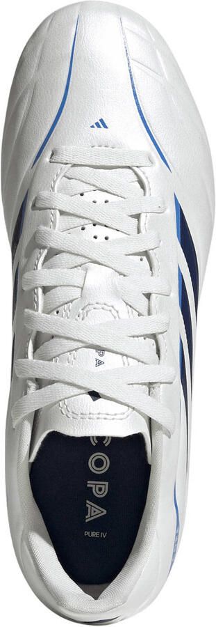 Adidas Perfor ce Copa Pure IV Club junior imitatieleren voetbalschoenen wit blauw - Foto 3