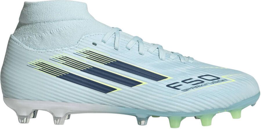 Adidas Performance F50 SPARKFUSION LEAGUE Mid Cut Firm Ground Artificial Ground Voetbalschoenen Vrouwen Dames Blauw