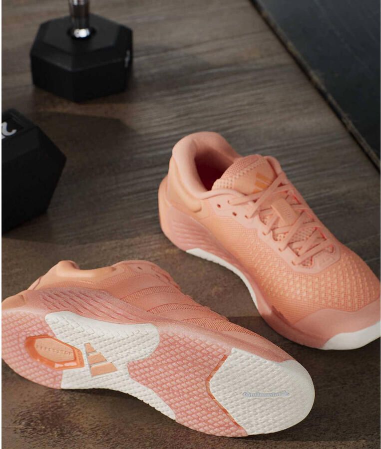 Adidas Performance Dropset 4 trainer fitness schoenen oranje - Foto 2