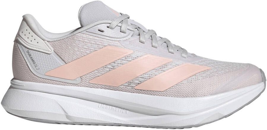 Adidas Performance Duramo SL2 mesh hardloopschoenen lichtgrijs roze
