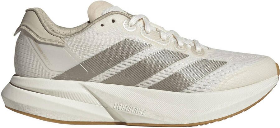Adidas Performance Duramo Speed hardloopschoenen ecru lichtgrijs