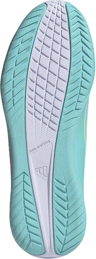 Adidas F50 Messi Club kinder zaalschoenen blauw Gymschoenen 1 3 Uitneembare zool - Foto 3