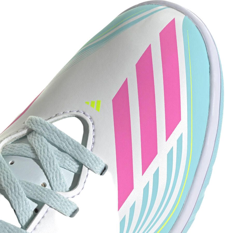 Adidas F50 Messi Club kinder zaalschoenen blauw Gymschoenen 1 3 Uitneembare zool - Foto 2