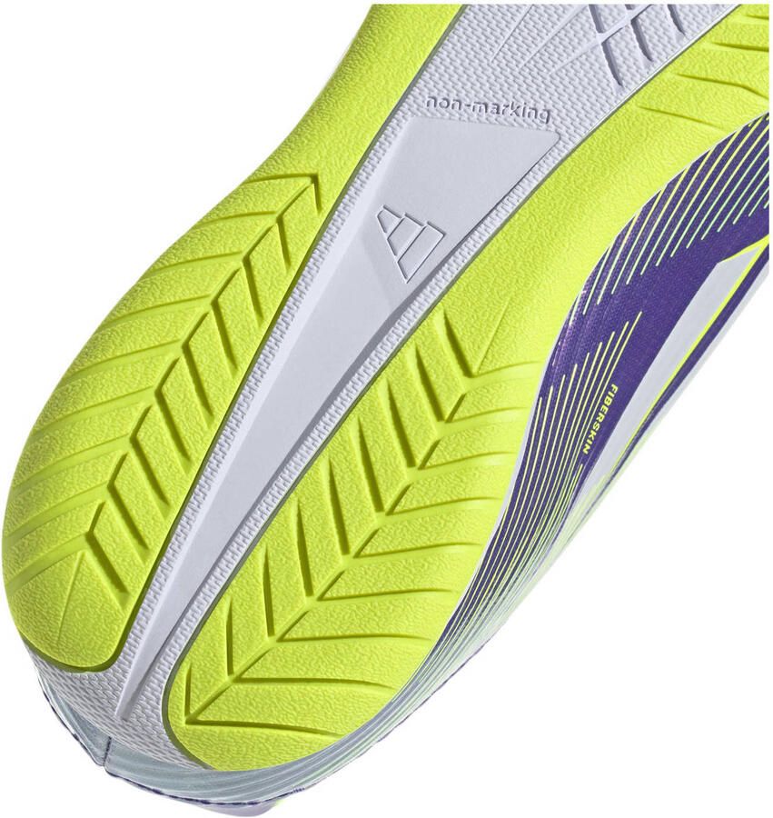 Adidas Perfor ce F50 Club IN senior voetbalschoenen paars wit geel