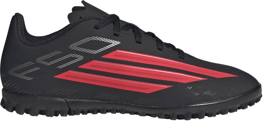 Adidas Perfor ce F50 Club TF junior voetbalschoenen zwart rood