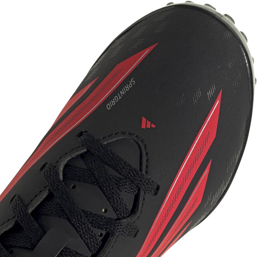 Adidas Perfor ce F50 Club TF junior voetbalschoenen zwart rood - Foto 2