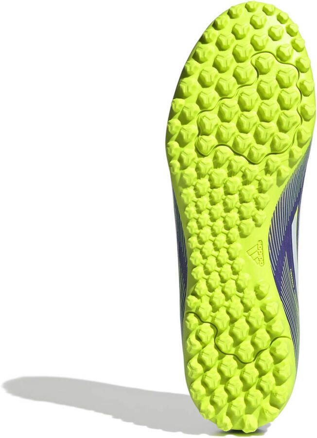 Adidas Perfor ce F50 Club TF senior voetbalschoenen paars wit geel - Foto 3