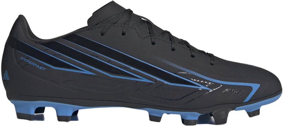 Adidas Perfor ce F50 Hyperfast Club FG MG senior imitatieleren voetbalschoenen zwart blauw
