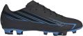 Adidas Perfor ce F50 Hyperfast Club FG MG senior imitatieleren voetbalschoenen zwart blauw - Zwart