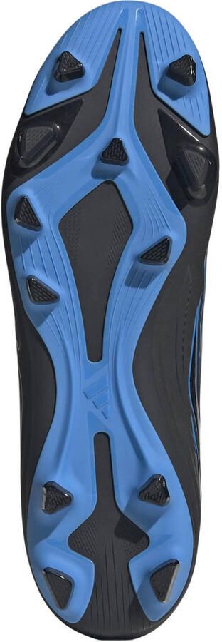 Adidas Perfor ce F50 Hyperfast Club FG MG senior imitatieleren voetbalschoenen zwart blauw - Foto 2