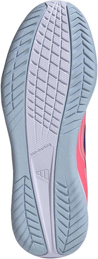 Adidas Perfor ce F50 Hyperfast Club junior imitatieleren voetbalschoenen roze paars - Foto 3
