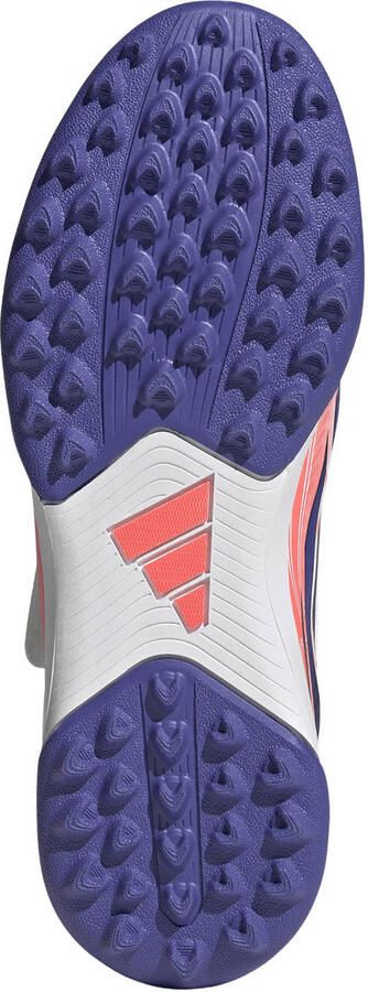 Adidas Perfor ce F50 Hyperfast Club junior imitatieleren voetbalschoenen roze paars - Foto 2