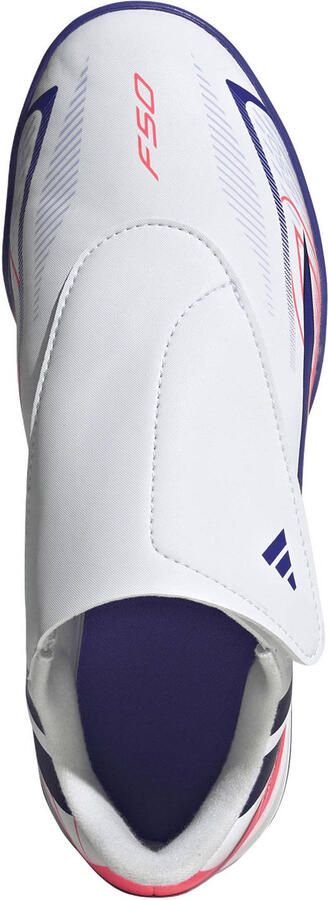 Adidas Perfor ce F50 Hyperfast Club junior imitatieleren voetbalschoenen roze paars - Foto 3
