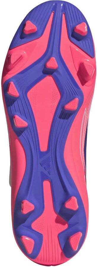 Adidas Perfor ce F50 Hyperfast Club junior imitatieleren voetbalschoenen roze paars - Foto 3