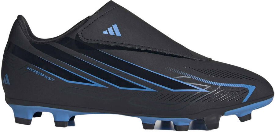 Adidas Perfor ce F50 Hyperfast Club junior imitatieleren voetbalschoenen zwart blauw