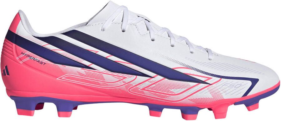 Adidas Perfor ce F50 Hyperfast Club senior imitatieleren voetbalschoenen roze paars