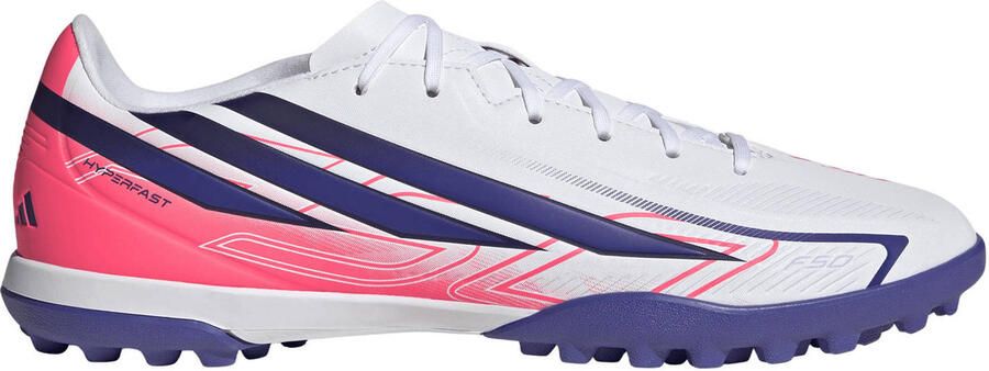 Adidas Perfor ce F50 Hyperfast Club senior imitatieleren voetbalschoenen roze paars
