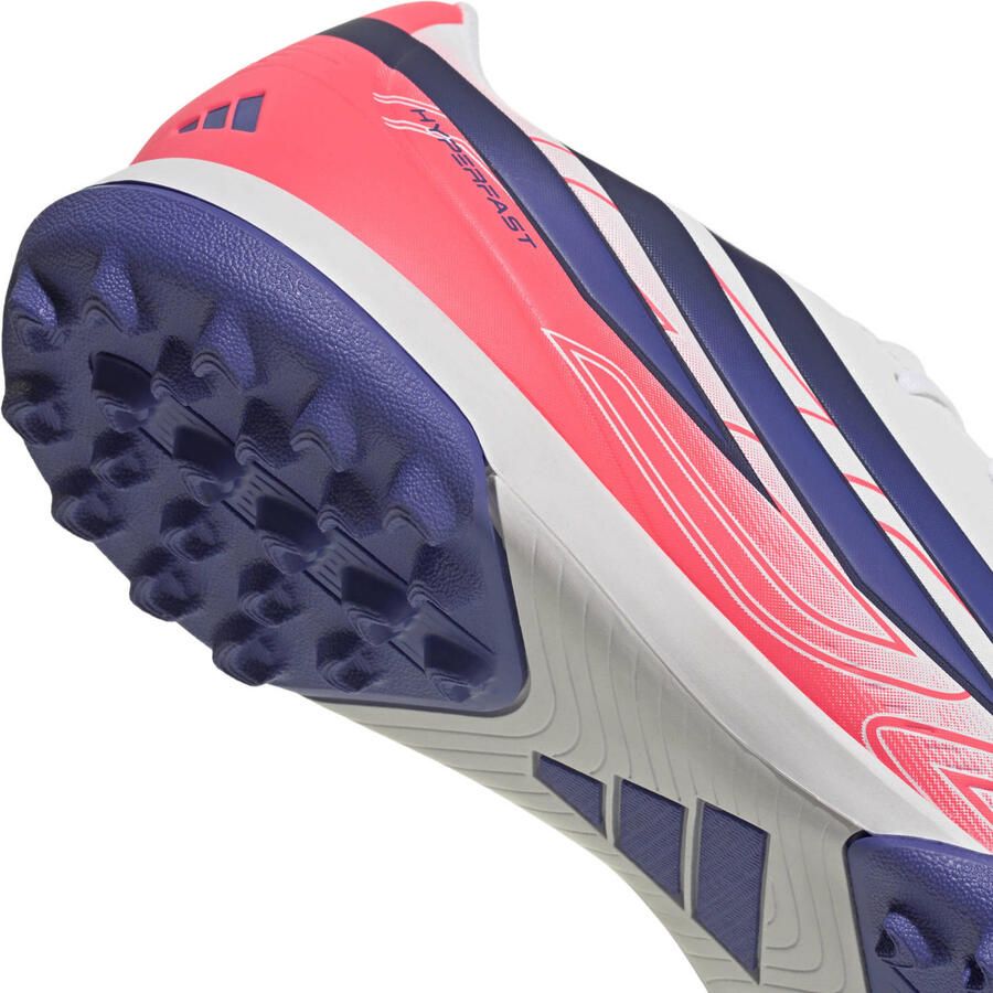 Adidas Perfor ce F50 Hyperfast Club senior imitatieleren voetbalschoenen roze paars - Foto 2
