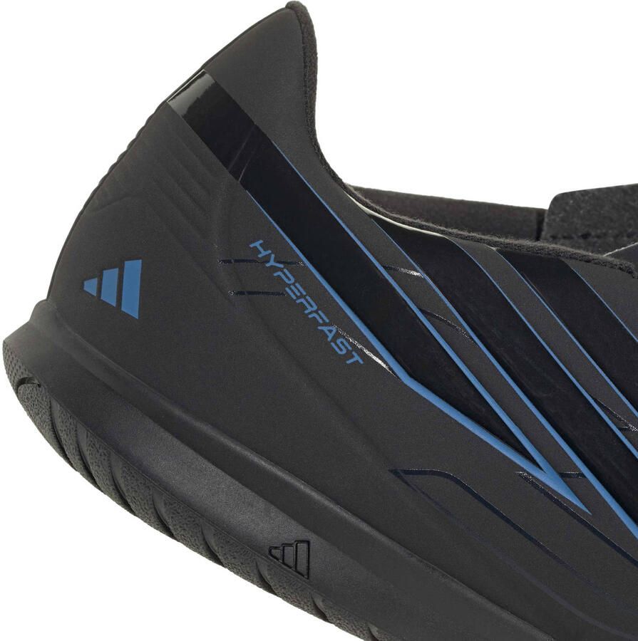 Adidas Perfor ce F50 Hyperfast Club senior voetbalschoenen zwart kobaltblauw - Foto 2