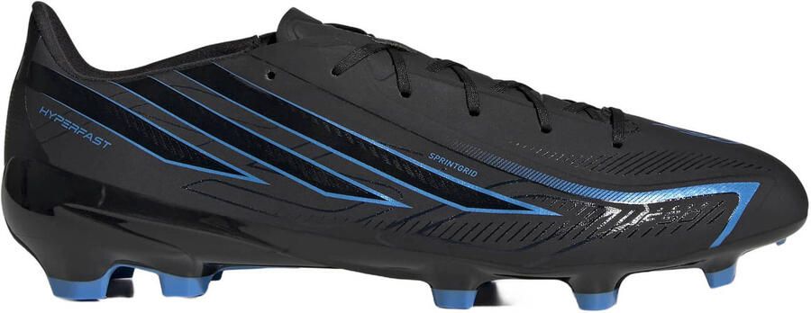 Adidas Perfor ce F50 Hyperfast League FG senior imitatieleren voetbalschoenen zwart blauw